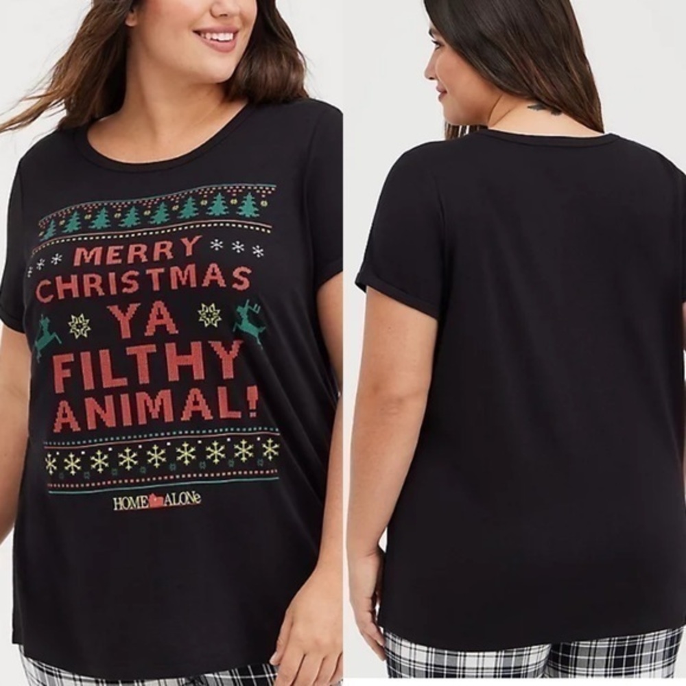 NWT Torrid size 00 Home alone T shirt